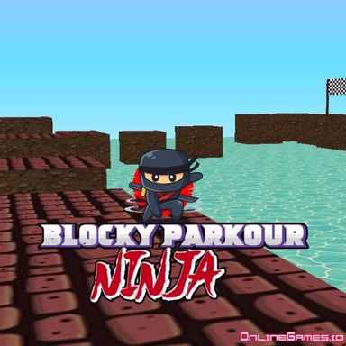 FreezeNova Blocky Parkour Ninja